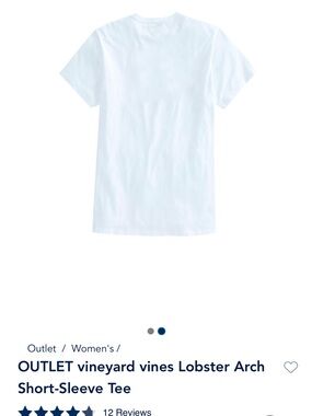 Vineyard Vines White Tee